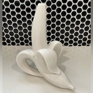 Jonathan Adler Banana Ceramic Bud Vase
